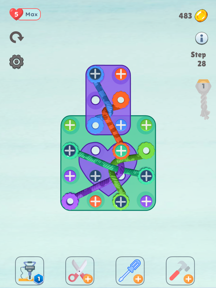 Screw Tangle Rope  NutsBolts