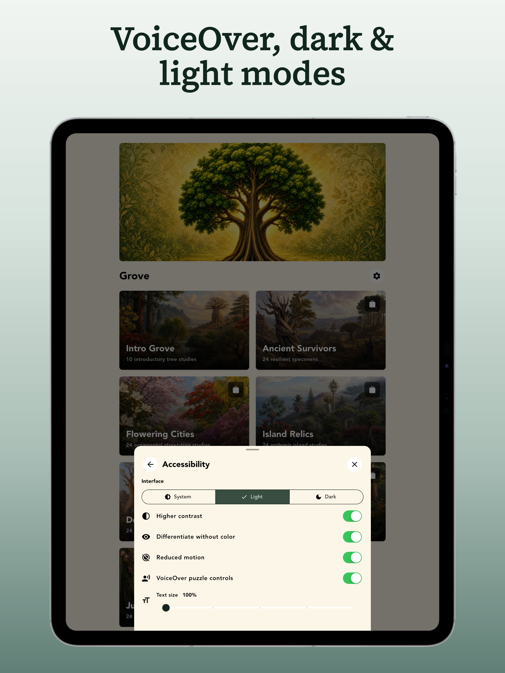 Grove: Botanical Art Puzzles screenshot 18