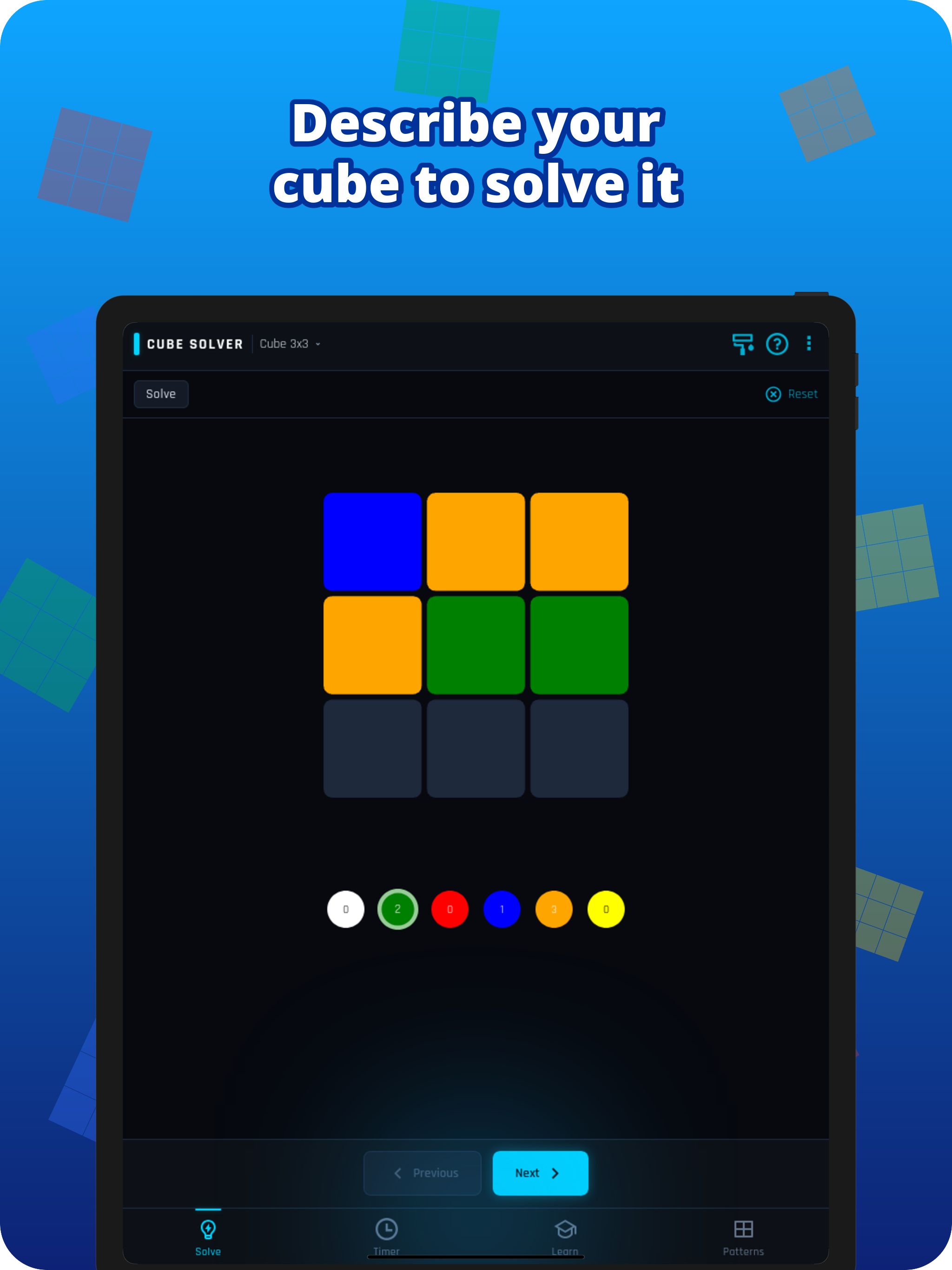 Cube Solver 3D