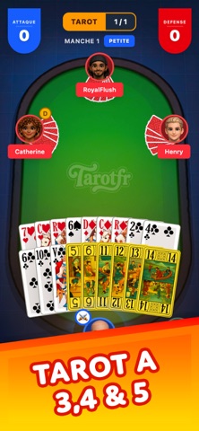 Tarot Français Classique iPhone screenshot