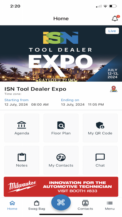 ISN Tool Dealer Expo Screenshot