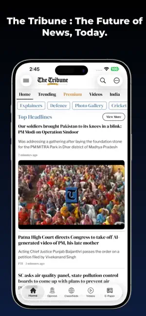The Tribune screenshot 2