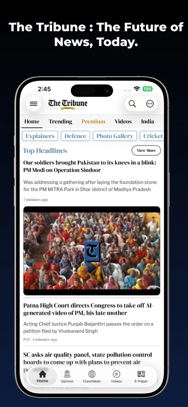 Screenshot #2 pour The Tribune