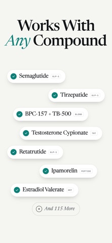 Vyal - Peptide GLP-1 Tracker Screenshot 3 of 9