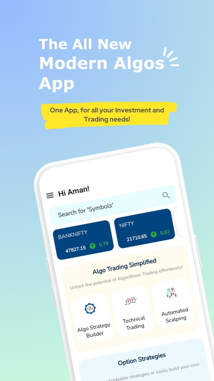 ModernAlgos: Easy Algo Trading