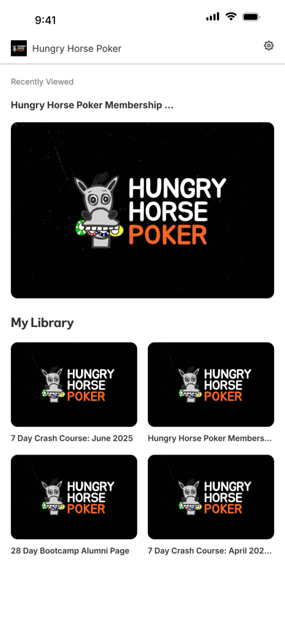 Hungry Horse Poker Screenshots