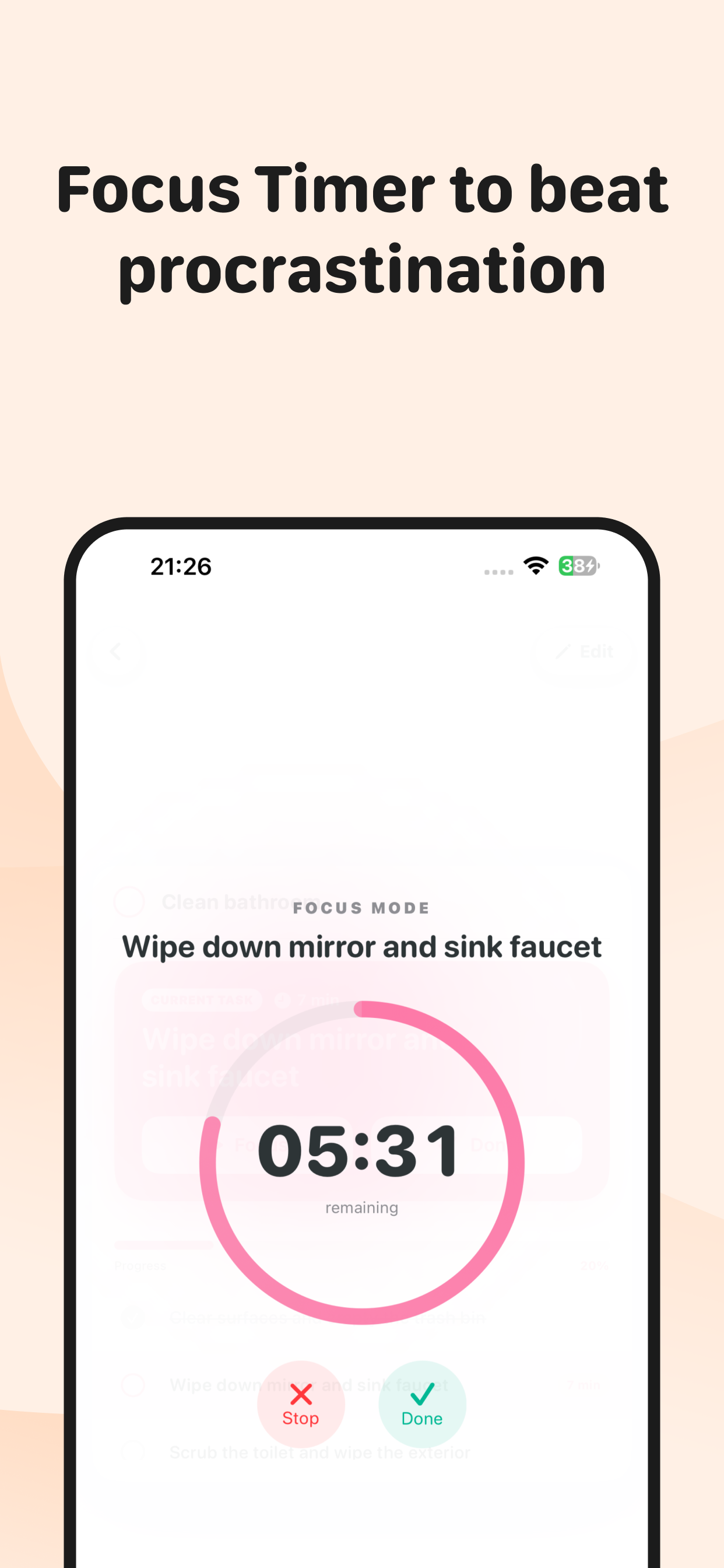 MicroDo: Focus on one thing screenshot 5