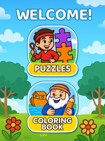 Bible Coloring Book for Kids iPad screenshot
