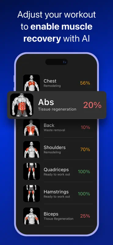 Muscle Booster - Workout Plans screenshot 5 of 7