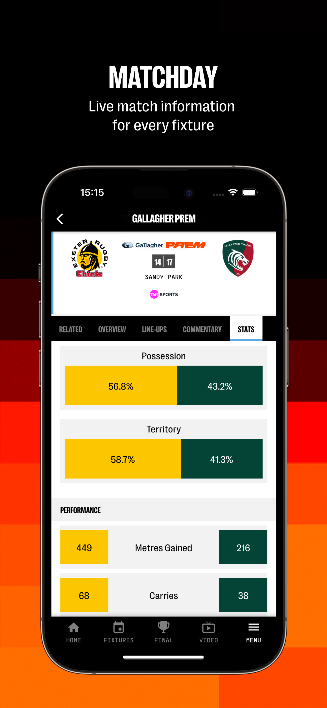 PREM Rugby screenshot 5