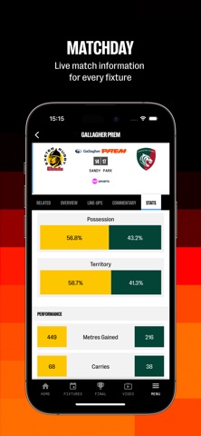 PREM Rugby screenshot