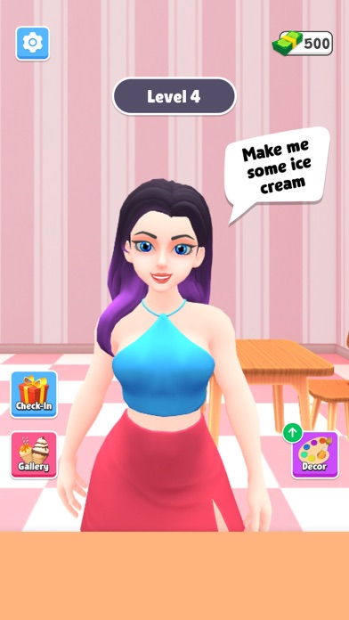 DIY Ice Cream: Simulation Screenshot