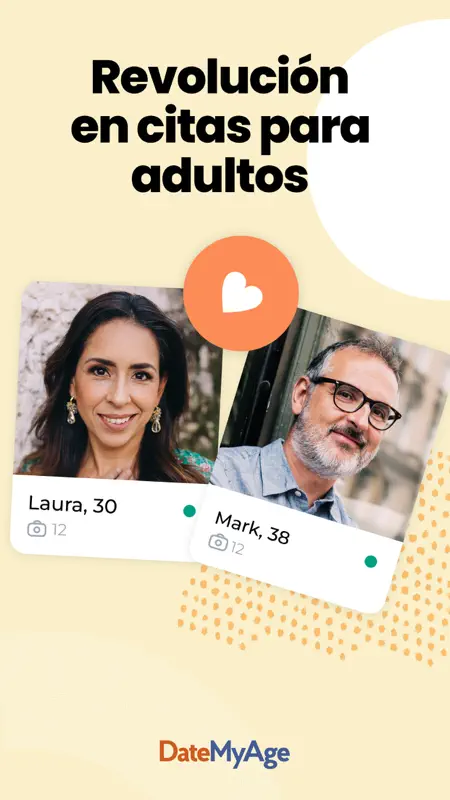 DateMyAge conocer personas 40+ screenshot 1 of 5