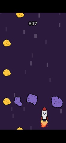 Rocket Pixels - Space runner screenshot