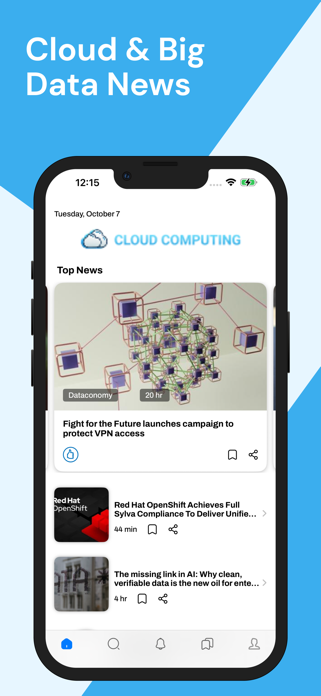 Cloud & Big Data News Screenshot 1 of 5