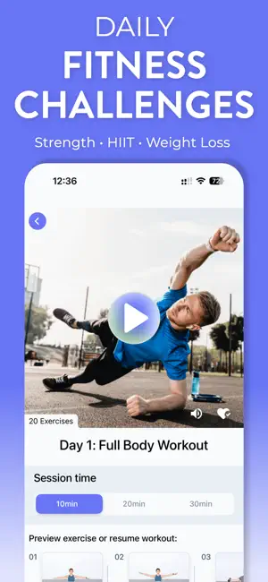 Daily Workouts - Home Fitness screenshot 4