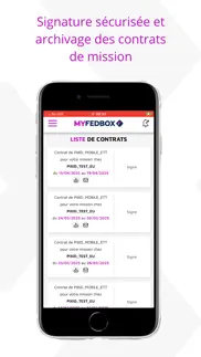 myfedbox iPhone Captures Décran 2