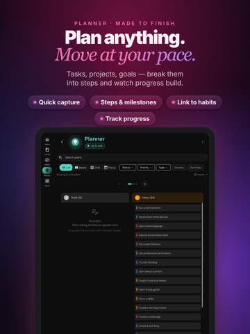 Lumivo iPad screenshot