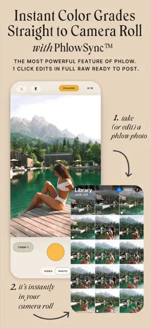 Phlow: Pro Camera Photo Editor screenshot 3