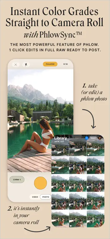 Phlow: Pro Camera Photo Editor screenshot 3 of 10