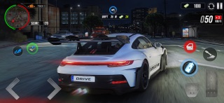 Car Drifting Night Driving iPhone screenshot