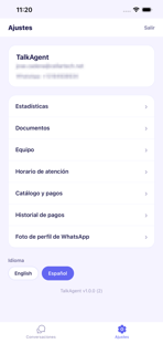 Talk Agent screenshot 3