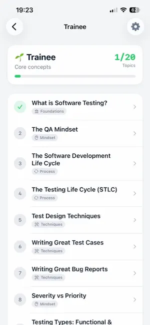 Way to QA screenshot 2