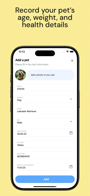 Pet Tracker & Log - PetJournal screenshot 4