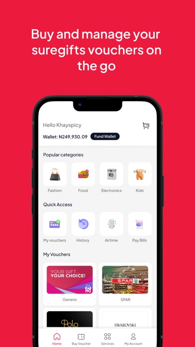Suregifts Screenshot