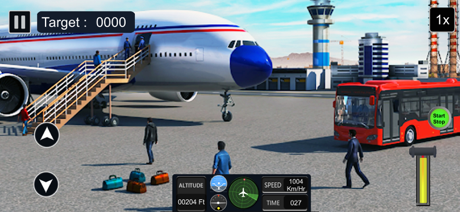 Jeu de simulation d'avion 2025 screenshot 1