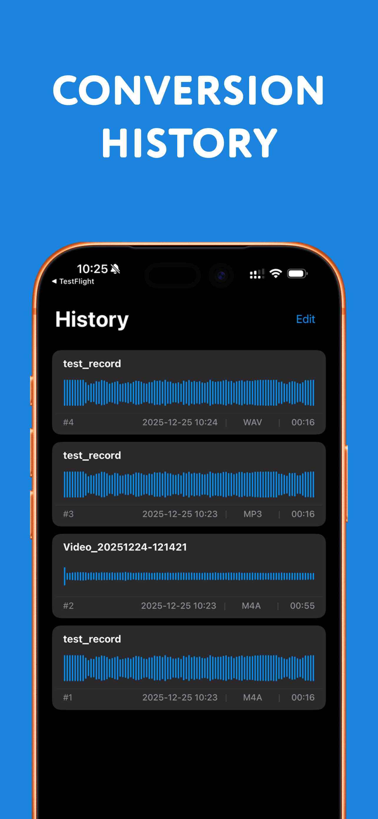 Audio Сonverter — MP3 to MP4