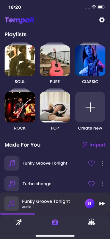 Tempail Offline Music Play screenshot 1 of 8