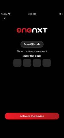 One NXT screenshot