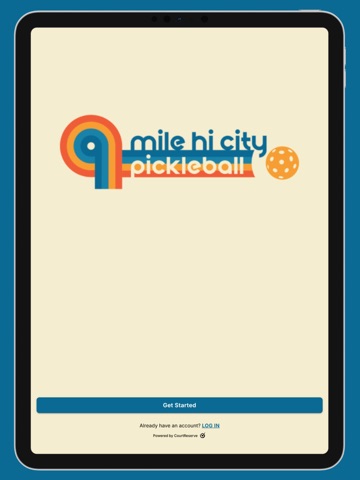 Mile Hi City Pickleball Club iPad screenshot