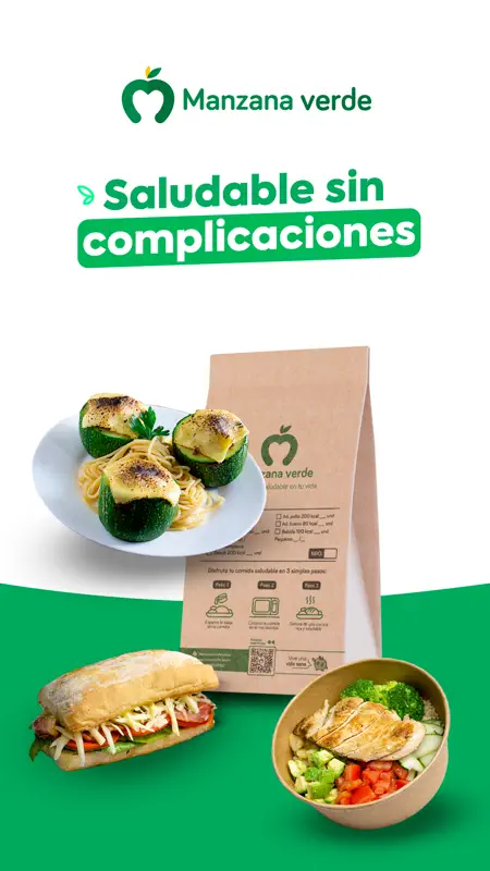 Manzana Verde - Comida sana screenshot 1 of 6