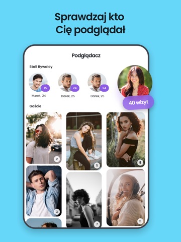 Fotka - dating, chats, streams iPad screenshot 1