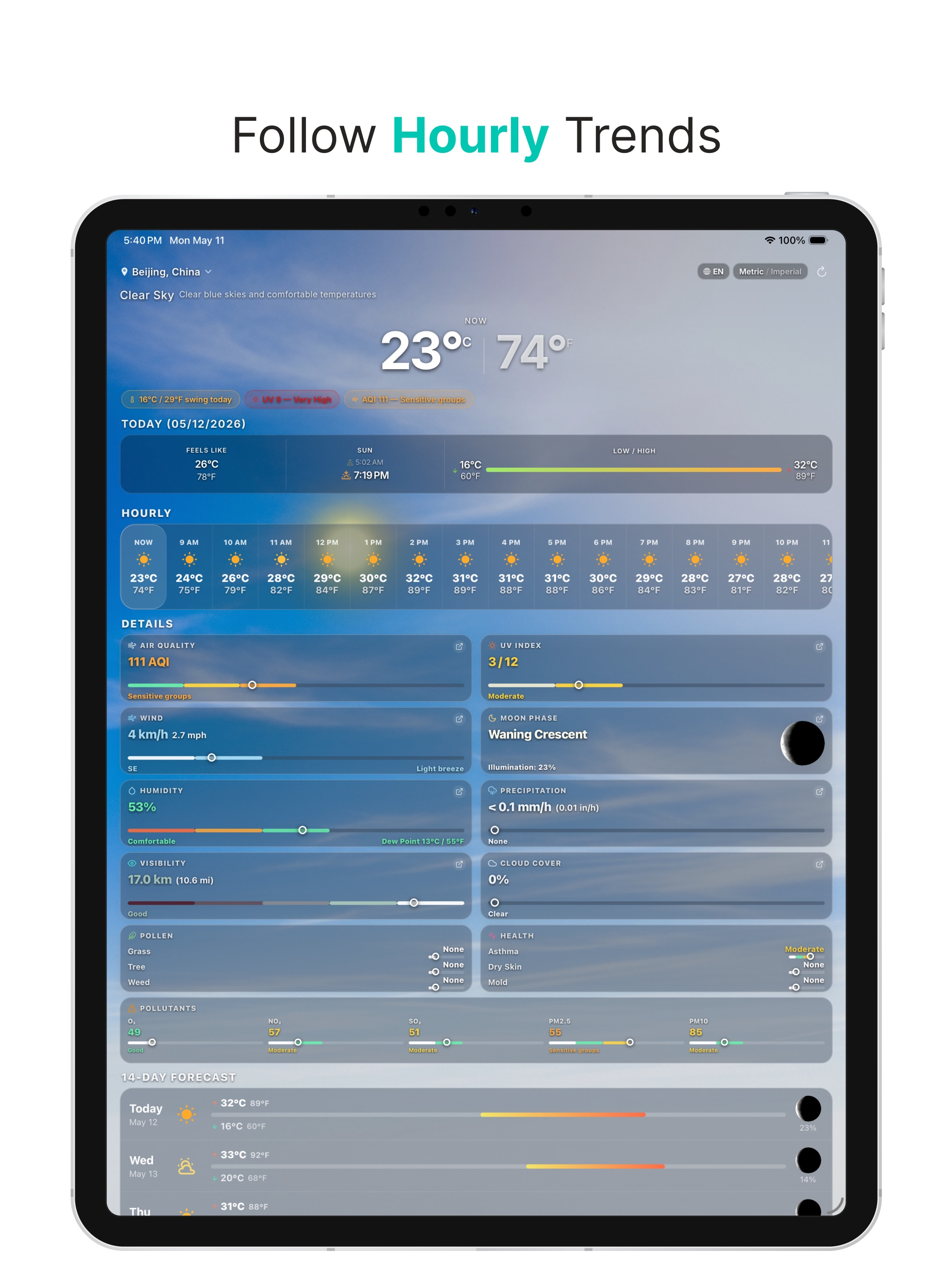 Dual Temp - Weather