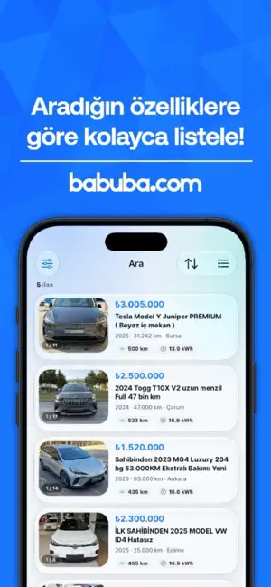 babuba: Electric Vehicles screenshot 1