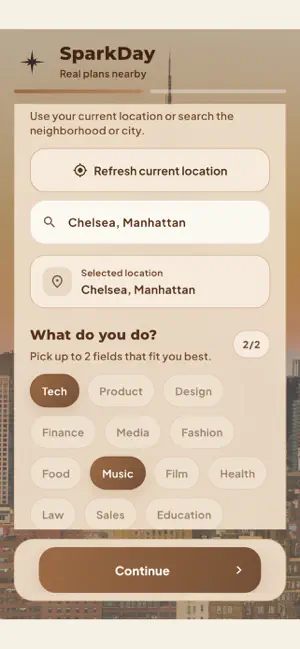 SparkDay App screenshot 2