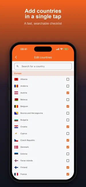 been: Countries Visited screenshot 3