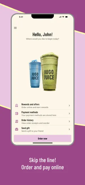 Jugo Juice iPhone screenshot 1