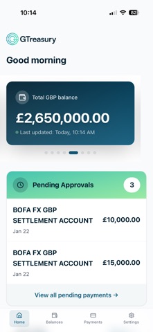 GTreasury screenshot