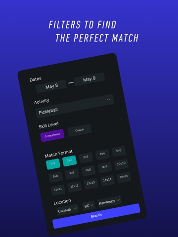 QuickMatchr iPad screenshot