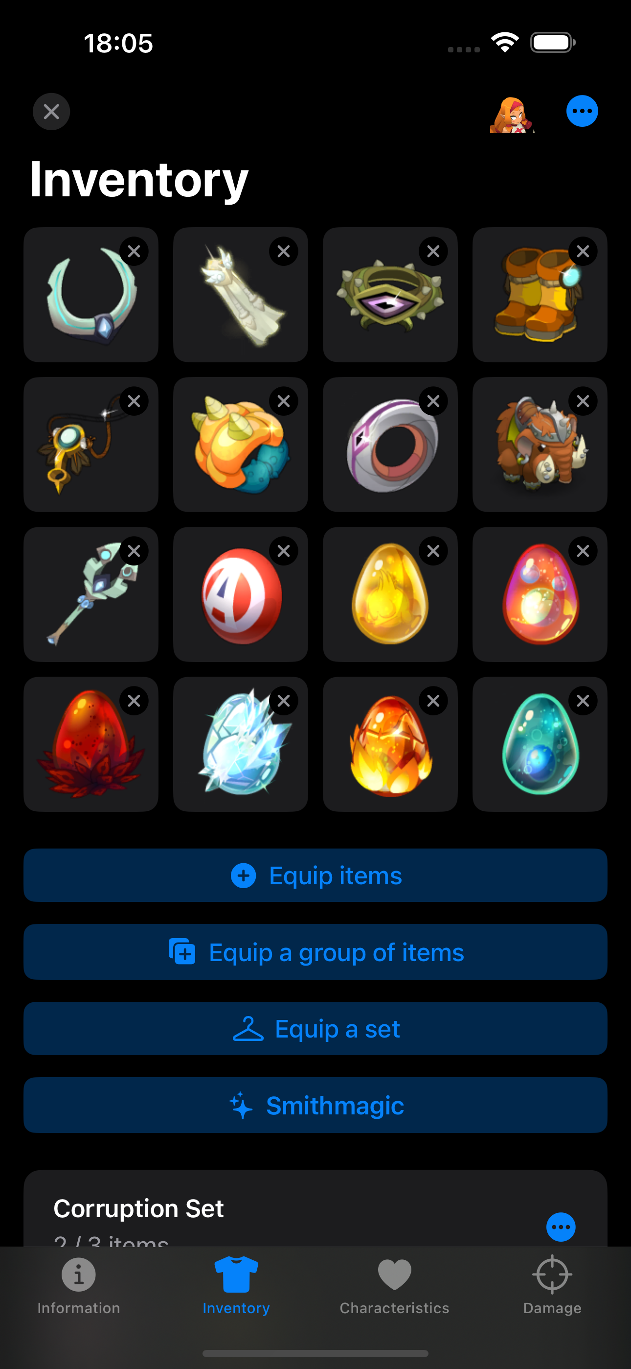 DofaRox: Dofus Build Planner