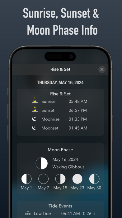 Tide Alert (NOAA) - Tide Chart Screenshot