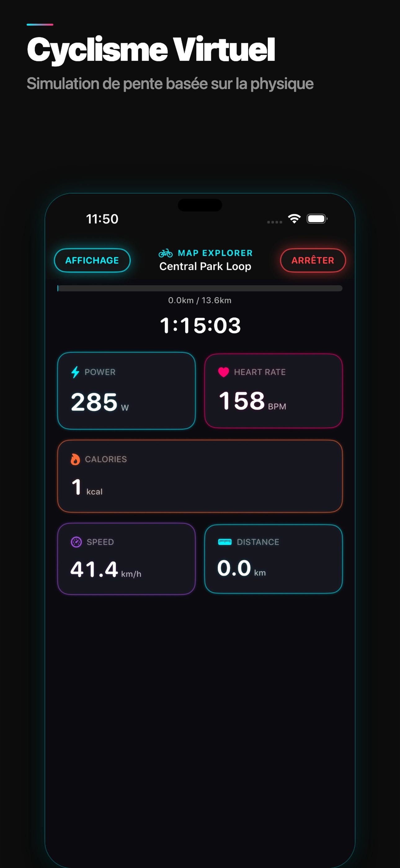 Screenshot 6 of PeakPulse — Cyclisme indoor