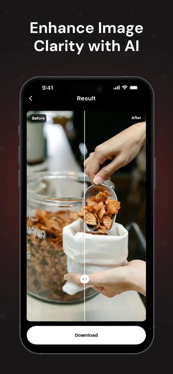 Screenshot #3 pour ClearPix - AI Photo Enhancer