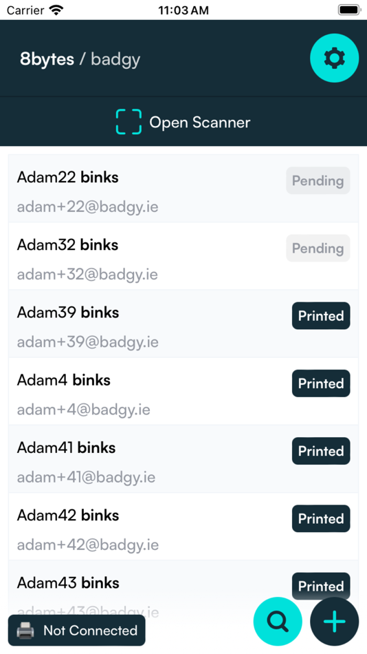 #2. Badgy Kiosk (iOS) Podle: 8bytes