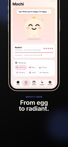 Mood Tracker: Calm Life iPhone screenshot
