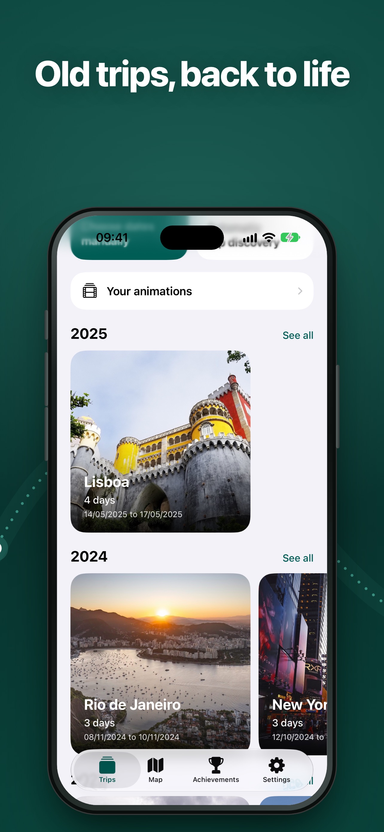 Screenshot 8 of Backtrack: Travel Map Video